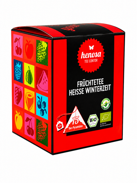 Früchtetee Heiße Winterzeit Box Bio