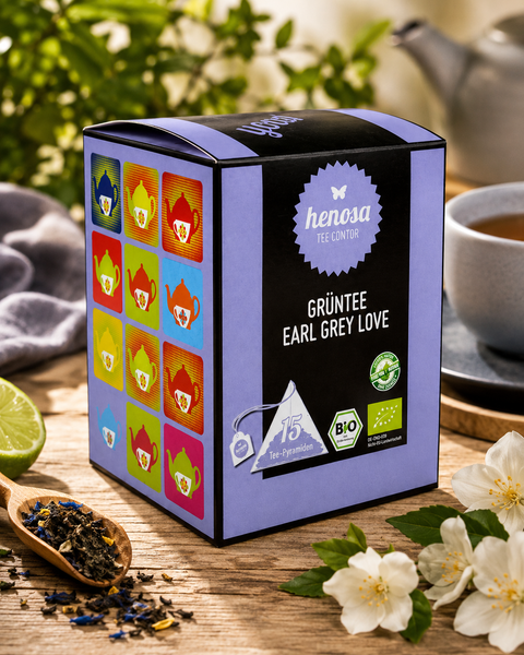 Grüntee Earl Grey Love Box Bio