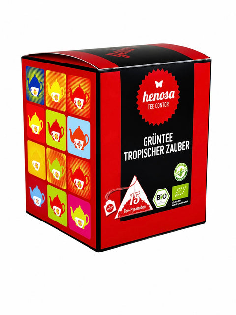 Grüntee Tropischer Zauber Box Bio