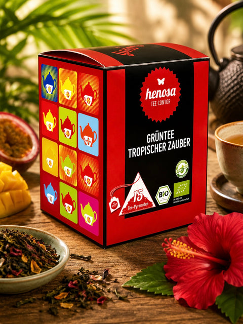 Grüntee Tropischer Zauber Box Bio