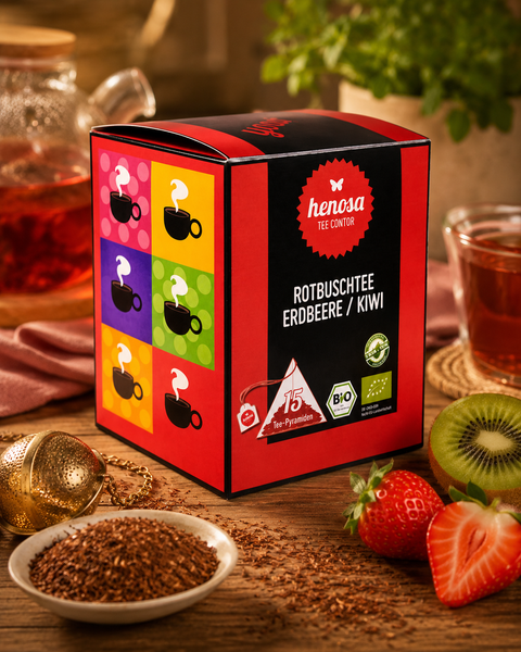 Rotbusch Erdbeere/Kiwi Box Bio