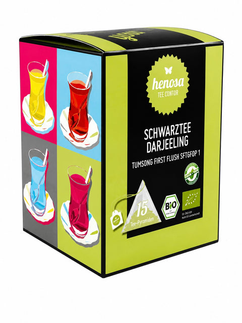 Schwarztee Darjeeling FF TGFOP FIRST FLUSH Box Bio
