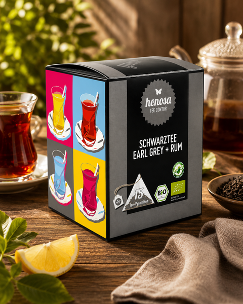Schwarztee Earl Grey Rum Box Bio