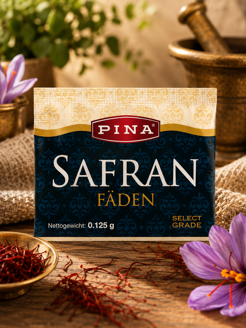 Safran in Fäden