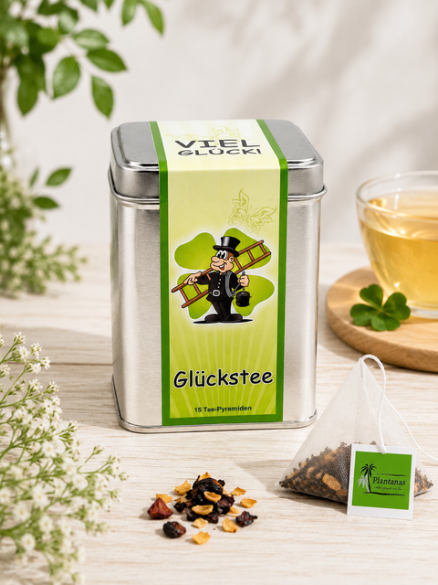 Viel Glück Teepyramiden