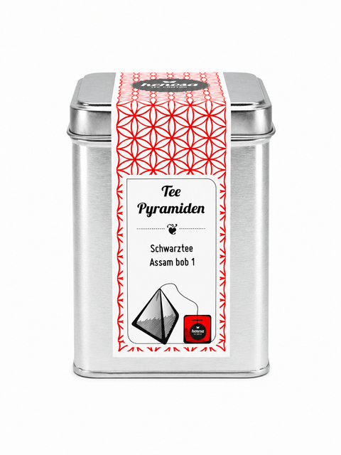 Schwarztee Assam Pyramiden