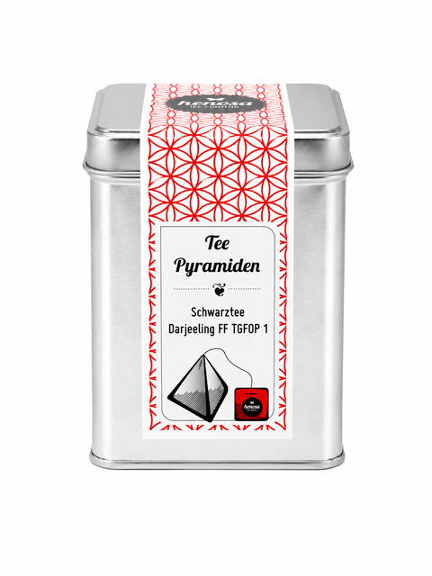 Schwarzer Tee Darjeeling Pyramiden