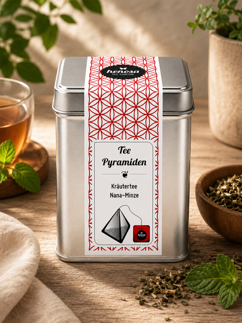 Kräutertee Nana Minze Pyramiden