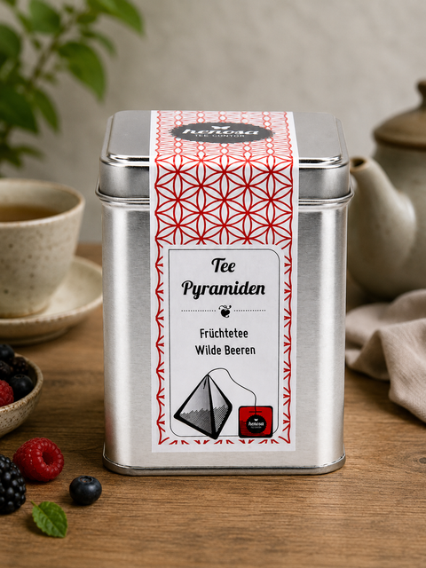 Früchtetee Wilde Beeren Pyramiden