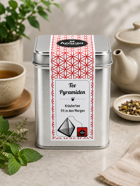 Fit in den Morgen Kräutertee Pyramiden