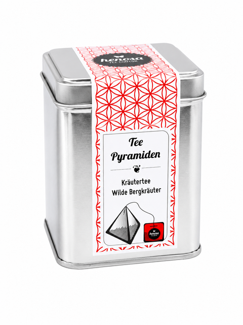 Bergkräuter Tee Pyramiden