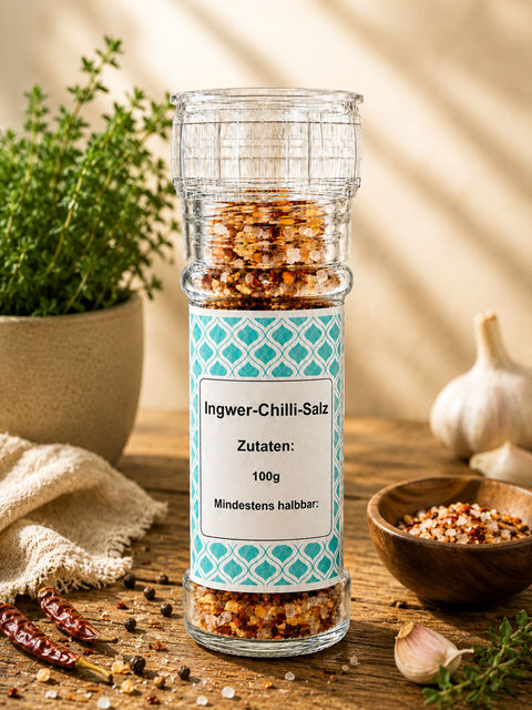 Ingwer-Chilisalz