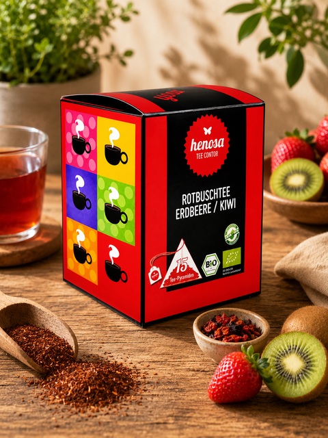 Rotbusch Erdbeere/Kiwi Box Bio