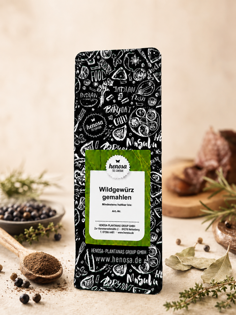 Wildgewürz gemahlen