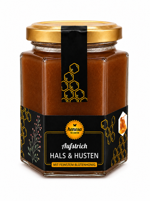 Honig Hals und Husten