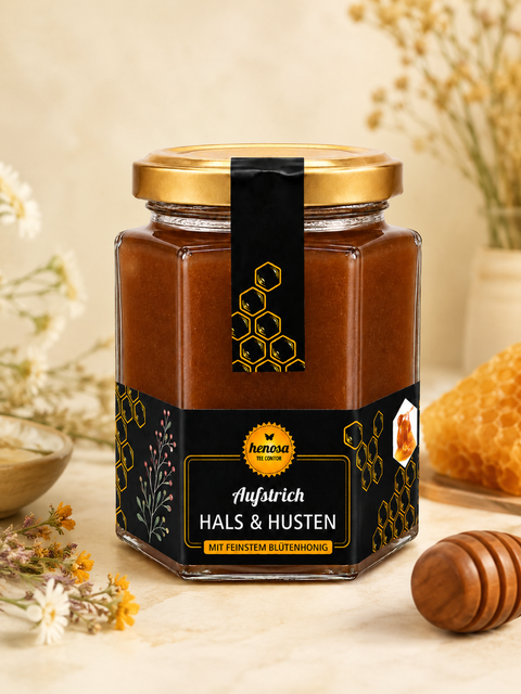 Honig Hals und Husten